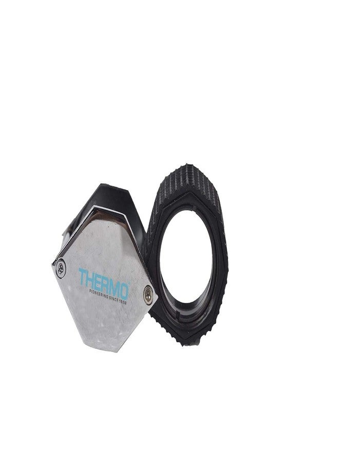 Thermo Hex Mini Folding Eye Loupe (Chrome) - Image 3